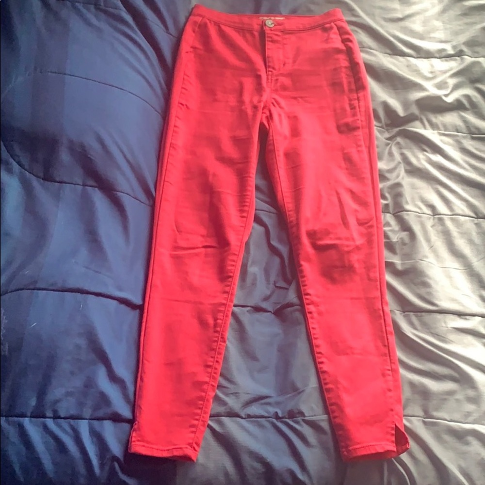 Pink High waisted jeans